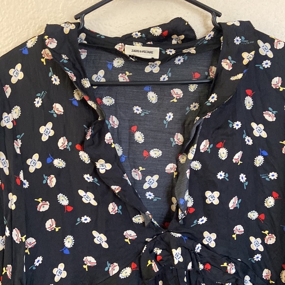 Zadig and Voltaire Reacty Flower vintage dress - Picture 6 of 14